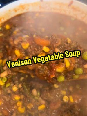 There’s nothing better to warm you up on a cold day than this Venison Vegetable Soup! Substitute the venison for beef if that’s how you like it, but this soup will still hit the spot every time! #thatswhereitsat #bbqwithbigjake #fyp #southernstringhatco #TikTokShop 