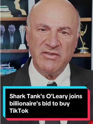 #Investor and Shark Tank star Kevin O'Leary joined #billionaire Project Liberty Founder Frank McCourt's bid to buy social media app #TikTok with the hopes of crowdfunding his side of the deal and allowing regular people to invest. #tech #business #investing #finance #socialmedia