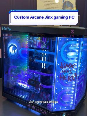 iBuyPower’s Hyte Y70 gaming PC case inspired by Arcane’s Jinx #ibuypower #gamingpc #pcgaming #customgamingpc #arcaneleagueoflegends #arcane #jinxarcane #custompc #gamingpcbuild #gaming #leagueoflegends #techtok #computing #tomsguide 