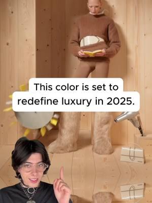 Earthy hues are set to dominate color trends in 2025 and redefine our image of luxury. As technology continues to influence more of our daily life, browns and other natural colors are becoming associated with craftsmanship, heritage and anti-tech sentiments.  In a time when nature and those near it are under threat, what does it reveal about our culture that natural materials and tones are being positioned as central to luxury? 🎥@The algorythm  CREDITS: @555  @Hopley Creative Studio  @𝐔𝐦𝐨𝐝𝐞𝐥𝐬𝐫❄︎  @FERRAGAMO  @Delia Atenea  @Kendall Jenner  @dannywinget  @Mariana | All Things Fashion  #chocolatebrown #pantone #brandingdesign #fashiontrend 