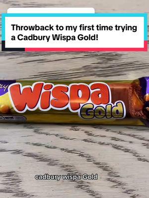 #onthisday Throwback to my first time trying a Cadbury Wispa Gold! #wispa #cadbury #chocolate #review #britishchocolate #uk #unitedkingdom #american #british #fyp #throwback #tiktokban #roadto400k 