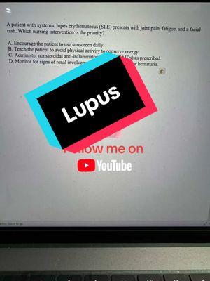 #lupus #lupuswarrior #medsurg #pharm #pharmacy #pharmacytechnician #pharmacist #nclexrn2024 #nurse #nursesoftiktok #nurselife #nursehumor 