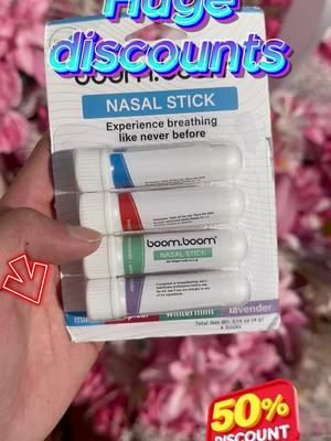 If you always have severe sinus problemsof or alertness, that's great#alergies #health 50% #Summer#nasalstick #boomboom#sinusrelief#fyp#tiktop shop