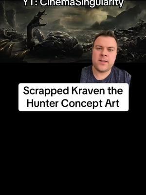 Scrapped Kraven the Hunter Concept Art Shows Venom #kraventhehunter #kraventhehuntermovie #venom #venom3 #venomthelastdance #venomthelastdancemovie 