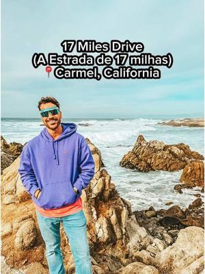 Já ouviu falar da 17 Miles Drive (Estrada das 17 milhas) na Califórnia? Ela começa em Carmel, e as vistas são incríveis. Gostou? Me segue aí pra mais dicas! #viagem #viajar #viajando #dicadeviagem #dicasdeviagem #dicasddviagens #porai #viageminternacional #explorar #estadosunidos #explore #reels 