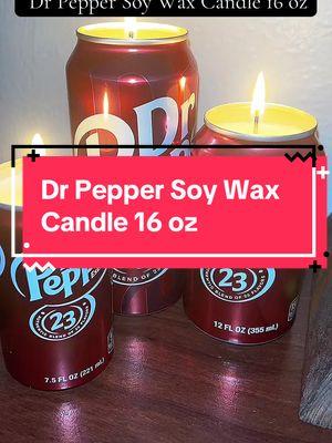 Dr Pepper Soy Wax Candle smells#soywax #drpepper #drpeppercandle #candles #vineyardcandleco @vineyardcandles 