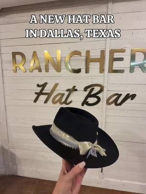 There’s a new hat bar in Dallas and hats start at $70!!! There’s something for everyone!!! Located right off of Knox/Henderson!! #hatbar #dallas #dallastx #cowboyhats #rancherhatbar 