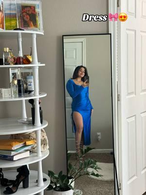 I think I did crack the code , I am so in love with myself on this dress 👗💙 #dresses #bodyconedress #fyp #beautifulgirl #beautifulme  Thank you TikTok shop 😍  This dress is so stunning  Quality 10/10 Comfy wear 10/10 Color amazing 10/10 Fittings 100/10 Price definitely reasonable seeing the quality and fit 😍 Loved it 💋 @@OYS-beauty thank you 💙