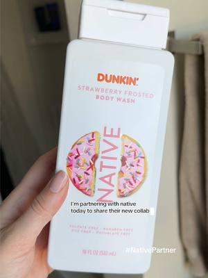 #NativePartner smell like a sweet treat with the @Dunkin' & @Native collab 😍🍩 shop this collab for a limited time at @Walmart ! #dunkindonuts #native #nativedunkincollab #walmartessentials #walmartrun #showerroutine #showertok #morningroutine #selfcaretok 