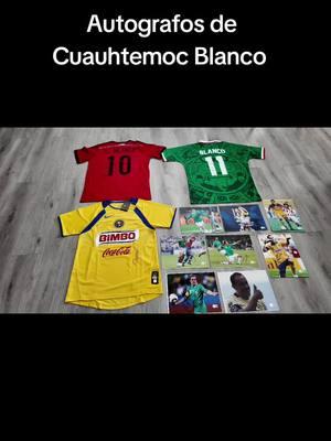 Algunos autógrafos de #CuauhtemocBlanco #Cuauhtemoc  #México #SelecciónMexicana #Futbol 