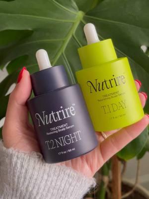 My must have evening & morning hair serums from @Nutrire ✨ use my discount code: MORG15 To save💚#nutrire #nutrirepartner #nutrirescalpserum #haircare #hairserum #hairgrowth #hairgrowthserum #hairgrowthtips #hairgrowthjourney #HairCareTips #hairproducts #healthyhair #fyp 