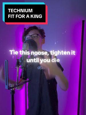 TECHNIUM @Fit For A King @Ryan Kirby249 @The Plot In You #fitforaking #theplotinyou #metal #cover #vocals #metalhead #technium #songchallenge #metalcore #scream #fyp #metalmusic #sweetwater 