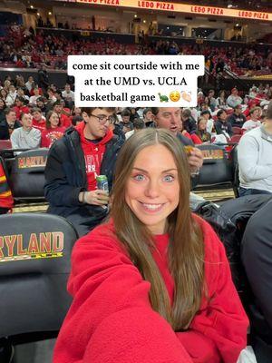 such a fun game! so cool to see us win and sit next to Deonte Banks! More bball content coming soon 👀 #umd #universityofmaryland #umdbasketball #comewithme #courtsideseats #basketballgame #collegebasketball