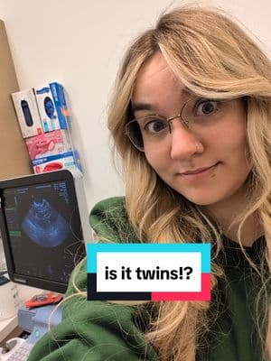 #isittwins #twins #twinpregnancy ? #babyontheway #baby3 #iuisuccess #pregnant #firstultrasound #baby