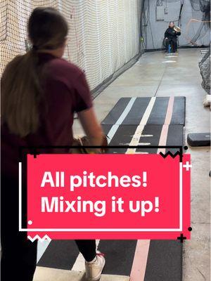 All pitches! Mixing it up! Check out our page for everything softball!  Learn more pitching drills in my bio! #Softball #SoftballPitching #SoftballPitcher #pitcher #Fastpitch #PitchingDrills #baseball #baseballpitcher #baseballpitching #Pitcthinglessons #pitchingacademy  #pitchingcoach #curveball #fyp #softballcheers