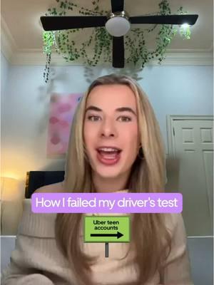 #Ad How I failed my driver’s test and why @Uber teen accounts is here for teens! #uberteenaccounts 