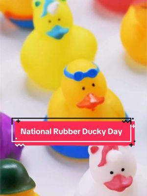 Happy National Rubber Ducky Day! What’s your favorite rubber duck? #greenscreen #rubberduck #rubberducky 