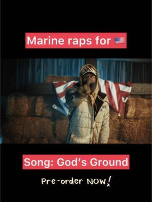 New song with @themarinerapper and @DREW JACOBS drops this Friday! Pre-order God’s Ground today. 🇺🇸 #fyp #trump #godsground #themarinerapper #drewjacobs #dcure #rockmusic #america #usa 