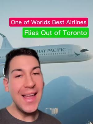 Did you know one of the world’s best airlines flies out of Toronto? 👀✈️  @Cathay Pacific ✈️ has consistently been ranked as one of the world’s top airlines for their world class luxury, customer service, amenities and more with flights from Toronto to Hong Kong and beyond! #toronto #yyz #tiktoktoronto #torontolife #torontoontario #ontario #torontonews #ontariocanada 