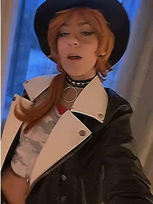 Blame it on the—- Rahhh rockstar Chuuya 🙏🦅 #cos_of_ak #chuuya #chuuyanakahara #chuuyacosplay #chuuyanakaharacosplay #rockstarchuuya #bsd #bungoustraydogs #bsdcosplay #bungoustraydogscosplay #bsdmayoi 