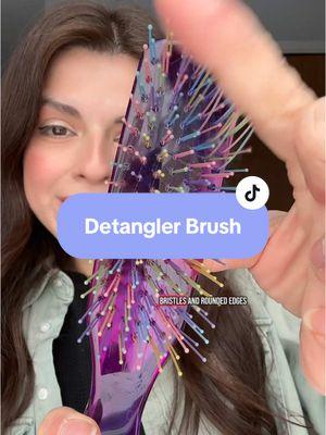 Ultimate Detangler Hair Brush with Nylon Bristles !!! Wow this is so good !! 💆🏻‍♀️ #hairbrush #hair #hairtok #hairstylist #hairstylistsoftiktok #longhair #longhairdontcare #detanglehair #detanglerbrush #detangler #detangle #longhairessentials #toddlerhair #toddlerhaircare #ttsdelightnow #ttslevelup  Hair brush  Detangler hair brush Hair brush for long hair 