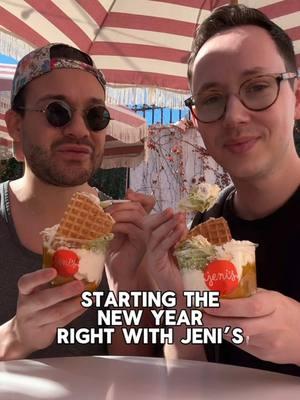 New year, new us, new @Jeni’s Splendid Ice Creams flavor 😋 #jenisicecreams #newyear #icecream #couple #dayinthelife #Vlog