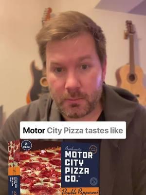 Why does it taste like there’s cinnamon in motor city pizza?? #motorcitypizza #costco #tasteslikecinnamon #pizza #frozenpizza #Foodie @Motor City Pizza Co. 