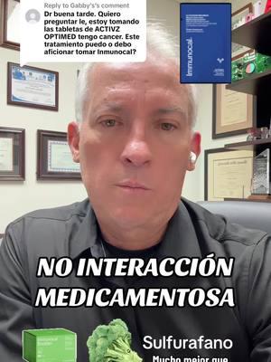 Replying to @Gabby’s El Immunocal no tiene interacción medicamentosa, y hay mejores alternativas que el producto que mencionas en epigenética. El más potente actividador del gen NrF2 es el sulfurafano. #fyp #epigenetica #nrf2 #rubenrestrepomd #brocoli #immunocal #optimizer #glutation #suplementos #natural #ciencia #cancer 