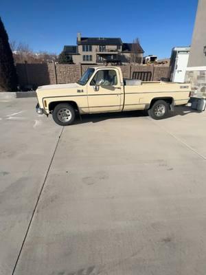 This truck is so much fun to drive. Will be for sale soon  #squarebodychevy #squarebodychevychallenge #squarebodyrestoration  #squarebodychevypickup #k5blazerrestoration #k5blazer #liftedtrucks #squarebodytruck #squarebodyaddicts #squarebodycrewcab #squarebodysyndicate #k10 #c10 #K5