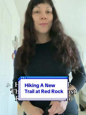 Hiking a trail I had not been on before called the Keystone Thrust at Red Rock Canyon National Conservation Area! I give it a 6/10. It’s a bit short and rocky for my liking. But of course, for me, almost any trail is better than no hike at all! 😊 #travelnevada #hikinglove #womenwhohike #womenwhohikesolo #redrockcanyon 