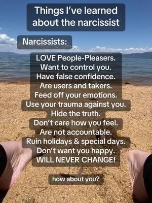 Did I miss anything? 😆 I wouldn’t have become a narcissist expert without TikTok! Everything is so clear now 🌞 #makelifeanoccasion #narcissisticrelationship #peoplepleaser #peoplepleasing #narcissists #selfdiscovery 