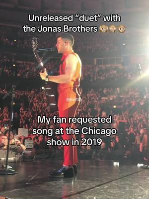 I can’t believe I’m releasing this from the vault and I’m sorry for your ears 🤣 #jonasbrothers #jonasbrothersconcert #happinessbeginstour #nickjonas #joejonas #kevinjonas @Jonas Brothers @joejonas  