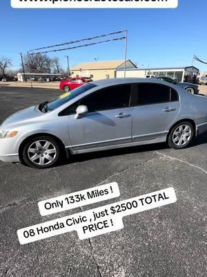 $2500 for a Honda Civic ! Only 133k miles ! #tradeinspecial #tradeinspecials #tradeins #tradein #honda #hondacivic 