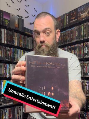 Over from @Umbrella Entertainment out of Australia we have this amazing Hell House LLC Blu-ray boxset. . This box is incredible and that lenticular cover is absolutely beautiful. This box set is number and this is number #1,933/5,000 . I’m unbelievably excited to check these out. I’ve heard these are genuinely scary and it’s been awhile since something actually scared me. This should be a fun first watch and I love found footage. . What does everyone think of the Hell House LLC series? 🍿🎬🎞️🎥 . #hellhousellc #umbrellaentertainment #horror#foundfootage #foundfootagehorror #horrormovies 