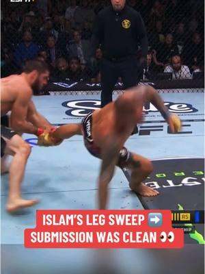 The sweep that set up the #submission for #IslamMakhachev at #UFC302 was too smooth 😮‍💨 #UFC311 #UFC #MMA #combatsports #wrestling 