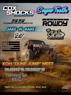 Who’s coming out to watch the big boys shred? #sugartooth #prerunnersoftiktok #fyp #foryoupage #offroadtiktok #terracrew #runninrowdy #prerunner #truckvideos #kingofhammers 