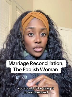 The foolish woman doesn’t bear the fruit of the spirit.. #marriagestory #marriage #marriagerestoration #marriage #marriagelife #marriageadvice #marriagetip #marriagetips #marriageproblems #reconciliation 