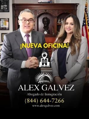 🎉¡NUEVA OFICINA EN📍 ONTARIO, CA ! 🏢🥳 El Bufete de Abogados de Alex Galvez se está expandiendo y estamos emocionados de anunciar la gran inauguración de nuestra nueva oficina en: 📍 337 N Vineyard Ave Suite 101 Ontario, CA 91764 éste enero de 2025 con la abogada experta en Inmigración, Abogada Abisag Ayala, quién estará a cargo de todas sus consultas en nuestra nueva oficina.🙌 🎁Y lo mejor por los próximos 90 días OFRECEREMOS CONSULTAS GRATIS de inmigración únicamente en las oficinas de Ontario, CA. Así que no pierdan tiempo y llámanos ya al📞✨ (844) 644-7266 para agendar su consulta. Recuerde que ofrecemos servicios de inmigración: ajuste de estatus, naturalización, procesos consulares, defensa contra deportación y mucho más... No olvides seguirnos para estar al día acerca de nuestra nueva oficina y más sobre inmigración: 📱 Instagram: @abogadoalexgalvez 🎥 TikTok: @abogadoalexgalvez 👍 Facebook: Abogado Alex Galvez #greencard #residenciapermanente #workpermit #abogadodeinmigración #asesoríalegal #inmigración #inmigrantes #residencia #abogadoalexgalvez #abogados #latinosunidos #inmigrante #nuevocomienzo #greencards #undocumented #indocumentado #migración #hispanos #enfoquemigratorio #abogadoalexgalvez #Inmigración #Inauguración #Ontario #AbogadaAyala #ConsultasGratis #Inmigración #Defensa #Naturalización #nuevaoficina #ontariocalifornia