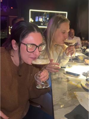 She really put her back into this trend @Chelsea Kramaritsch #espressomartini #azfoodie #arizonafoodie #scottsdalerestaurants 