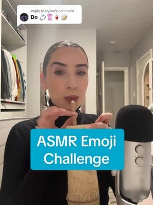 Replying to @Dylan got youuuuu #asmr #emojichallenge #whispering #fyp #blueyeti #tapping #fabricscratching #asmrscratching #asmrsounds #triggers #asmrtingles 