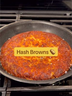 My best CRISPY hash browns 🥔 Recipe  2 lbs russet potatoes  4 tb unsalted butter 1 small shallot,finely diced  2 sprigs fresh thyme  kosher salt, to taste  For Cooking 2-3 tb avocado oil 3 tb clarified butter, plus more as needed  Garnish maldon salt fresh chives, thinly sliced  Notes 🗒️  *Use a nonstick or a cast iron skillet for this dish  *Clarified butter is essential to use, so don’t substitute regular butter for this *Essentially you want to lightly “fry” the potatoes to achieve the golden brown crust, so use more oil and clarified butter as needed  #HashBrowns #Potatoes #CookingTikTok #Recipe 