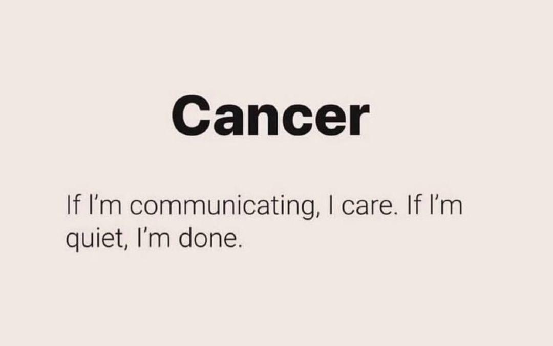 Follow @cancerclaws for cancer insights! ♋️ and add our Apple/Spotify Playlist . Link in bio #cancerhoroscope #zodiacmemes #cancer #cancerpersonality #cancermoon #cancerteam #teamcancer #teamcancer #zodiacfacts #cancerquotes #cancerqueen #astrologypost #zodiacastrology #cancermemes #zodiacpost #cancerintuition #cancers #cancerfacts #cancergang #cancernation #cancerproblems #cancersbelike #emotional #sensitive #cancerwomen #cancerenergy 