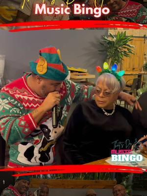 Recap @thatsdajamshice “Music Bingo” Christmas Edition was a hit!!!“When the bingo game turns into a joyful celebration! 🎶✨  Here are some fun hashtags you can use for a Christmas-themed bingo adult game night: #ChristmasBingo #BingoNight #AdultGameNight #HolidayFun #FestiveBingo #BingoAndChill #ChristmasCheer #GameOn #NaughtyOrNiceBingo #MerryAndBrightGames #trapbingo  #goodvibes #fun