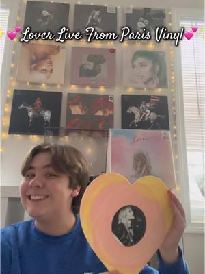 I cannot believe I got this!!! #vinyl #taylorswift #loverlivefromparisvinyl #lovervinyl #loverlivefromparis #fyp #music