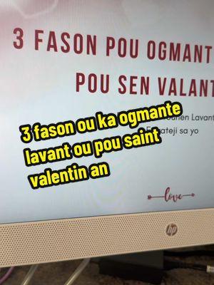 Siw vle ogmante lavant ou pou Saint valenten an mwen gen dokiman sa ke mwen ekri pou ou klike nan profil mwen an ekrim direk pou pran paw la .#AnnyNaturalsFam #savonnatirel #cosmeticanatural #Fanmnanbiznis #AnnyNaturals #annynaturalsacademy #vinnaprannfèsavonnatirèl #ebook 