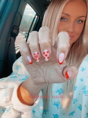 She’s a festive girly ❤️💋🥰🌹 #vdaynails #valentine #valentinenails #naildaywithme #naildayvlog #holidaynails #nails #getmynailsdonewithme #trending #nailtrends #comewithme #freshset #natrualnails #nailinspo #nails 