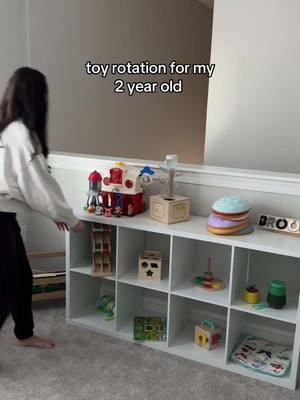 It has been a long time since I’ve done a toy rotation video because with the holidays I’ve been slacking on being consistent with rotating his toys but my goal this year is to get back into consistent rotations #toddlertoy #toddlertoys #toyrotations #toyrotationstorage #rotatingtoysforkids #toystorage #toystoragehacks #toddleractivitiesathome #toddleractivities #toddlertoyfinds 