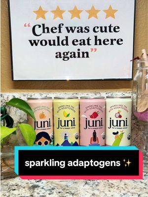 it’s like a fizzy reward ✨ #juni #sparklingtea #adaptogens #tea #sparkling #adaptogenic  #energy #focused #wellness #teatime #drinkjuni @Drink Juni 