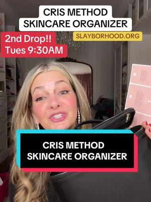 Second drop of skincare, organization bags that allow you to organize your skincare using the CRIS METHOD  methodology #TRAVELBAGS #TRAVELORGANIZER #SKINCAREORGANIZER #SkincareRoutine #Crismethod #thecrismethod #travelskincare #skincarebag @jules @chippybabyy 