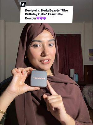 @Huda Beauty @hudabeautyshop @Huda #ubebirthdaycake #hudabeauty #giftedbyhudabeauty #hudabeautyeasybake #hudabeautyshop #hudabeautyreview #hudabeautypowder #hudabeautymakeup  